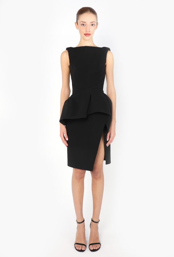 Balenciaga Iconic F/W 2008 Sculpted Peplum Dress - 3