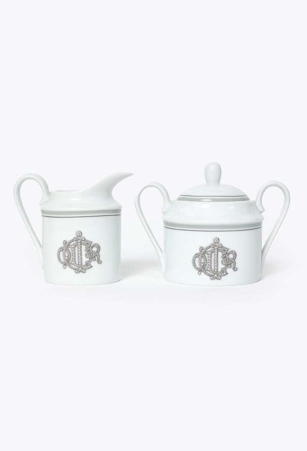 Dior Vintage Limoges Sugar Bowl & Milk Jug - 2