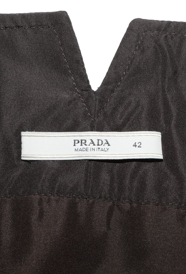 Prada S/S 2001 Pleated Nylon Skirt - 6