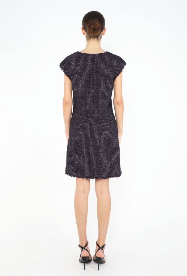 Chanel Spring 2008 Iridescent Tweed Dress - 4