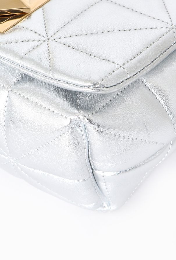 Sonia Rykiel Silver Le Copain Bag - 9 Sonia Rykiel Silver Le Copain Bag - 9