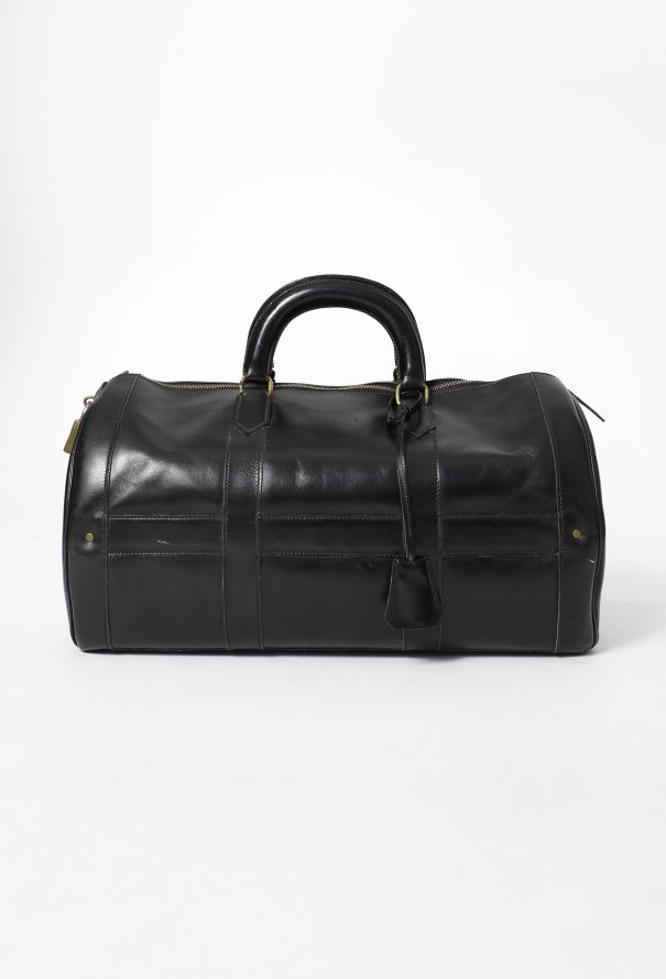 Hermès 1970s Black Box RD Travel Bag - 1
