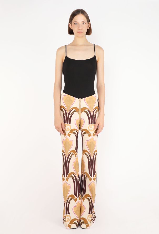 Gucci Art Nouveau Printed Suit, Pre-Fall 2022 - 4