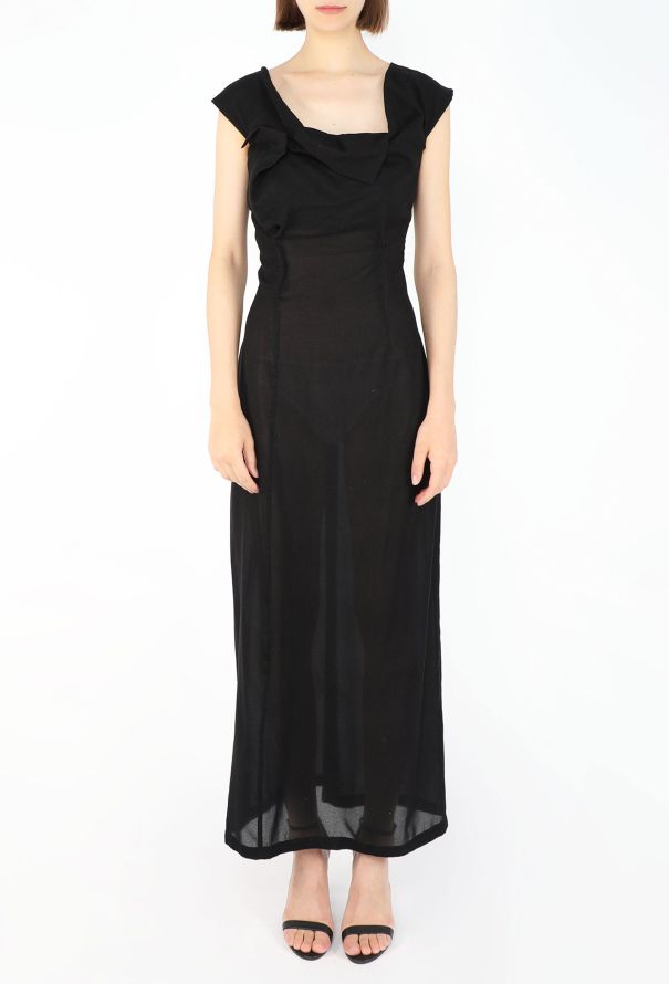Yohji Yamamoto S/S 1998 Asymmetrical Bustier Dress - 3