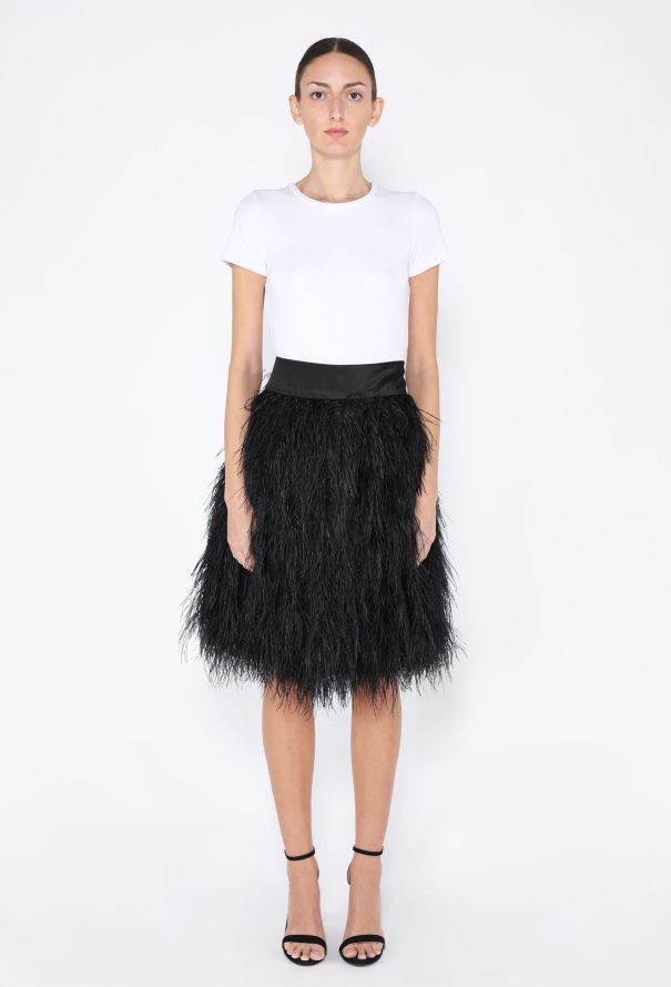 Alexander McQueen S/S 2004 'Deliverance' Feather Skirt - 3