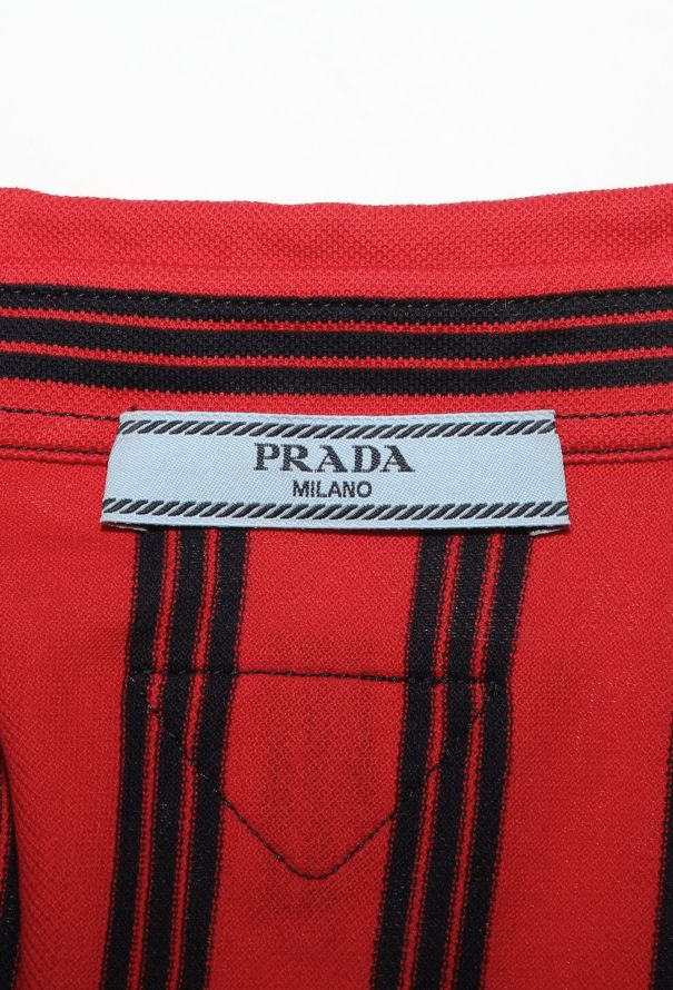 Prada F/W 2024 Striped Piqué Top - 6