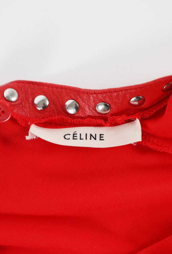 Céline Pre-Fall 2017 Studded Jersey Dress - 6