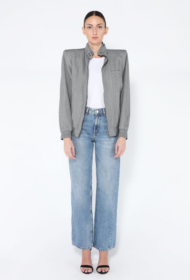 Phoebe Philo 2025 Collection B Lightweight High Neck Jacket - 6