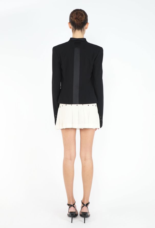 Chanel F/W 2003 Smoking Blazer & Skirt Ensemble - 5