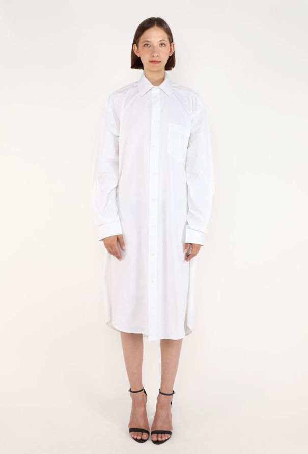 Balenciaga Garde-Robe Cotton Shirt Dress, 2022 - 2