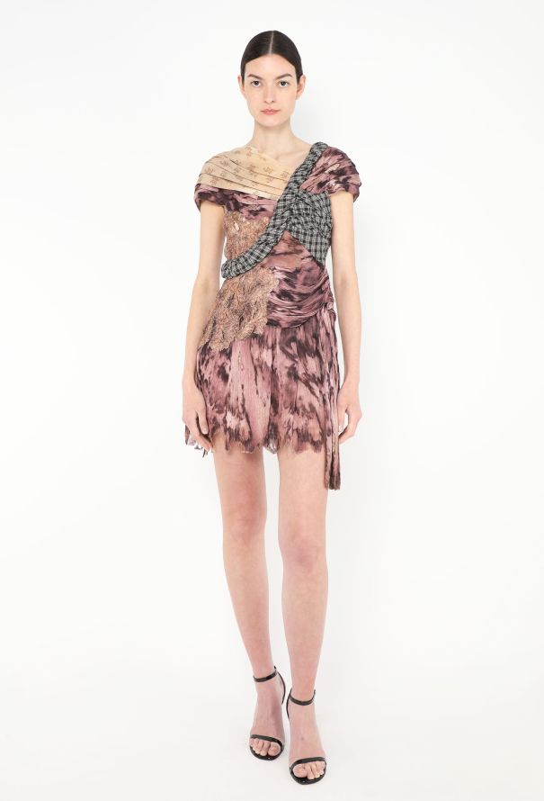 Rodarte S/S 2010 Hand-Painted Distressed Dress - 1