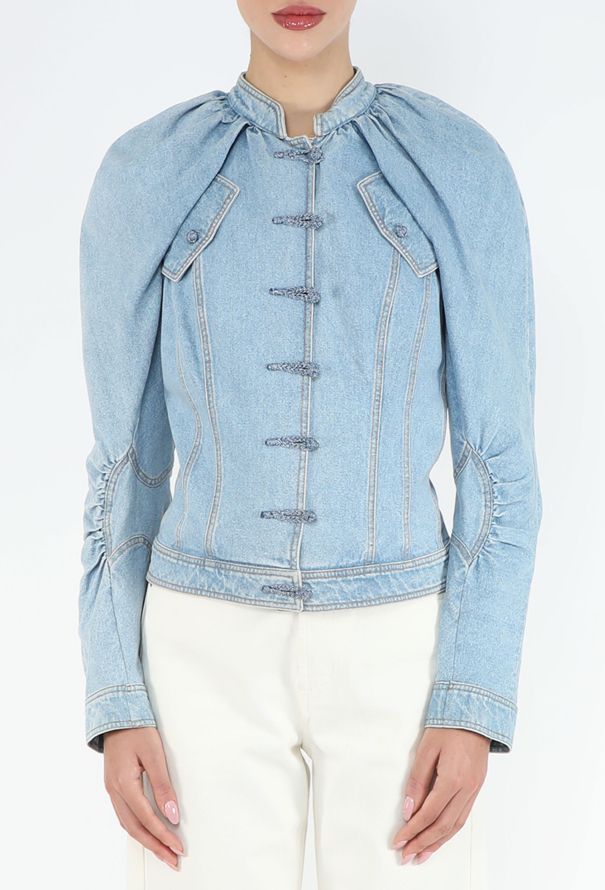 Dior CAMPAIGN S/S 2002 Denim Toggle Jacket - 3