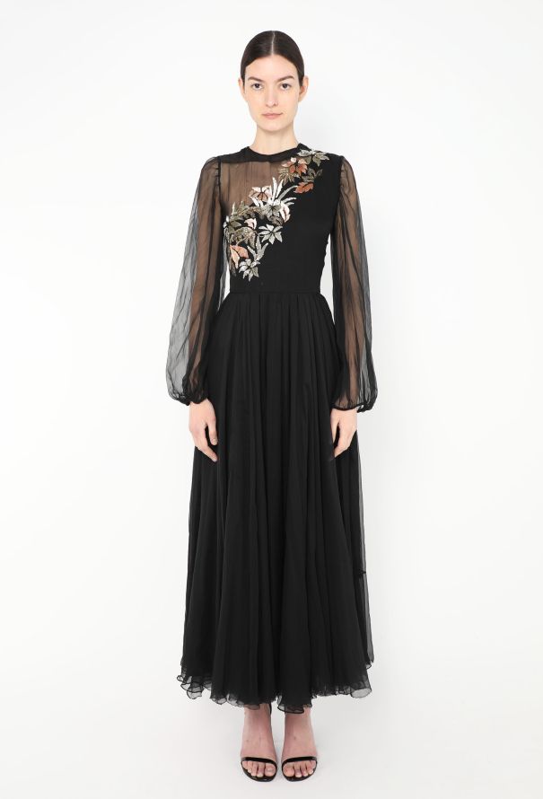 1950s Couture Embroidered Gown - Nina Ricci | ReSee