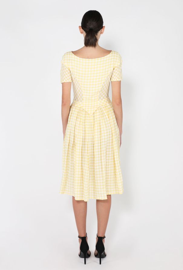 Vivienne Westwood Gingham Drop-Waist Dress, 1996 - 4