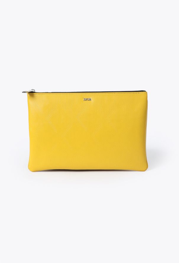 Dior 2022 Diamond Coated Canvas Pouch - 1