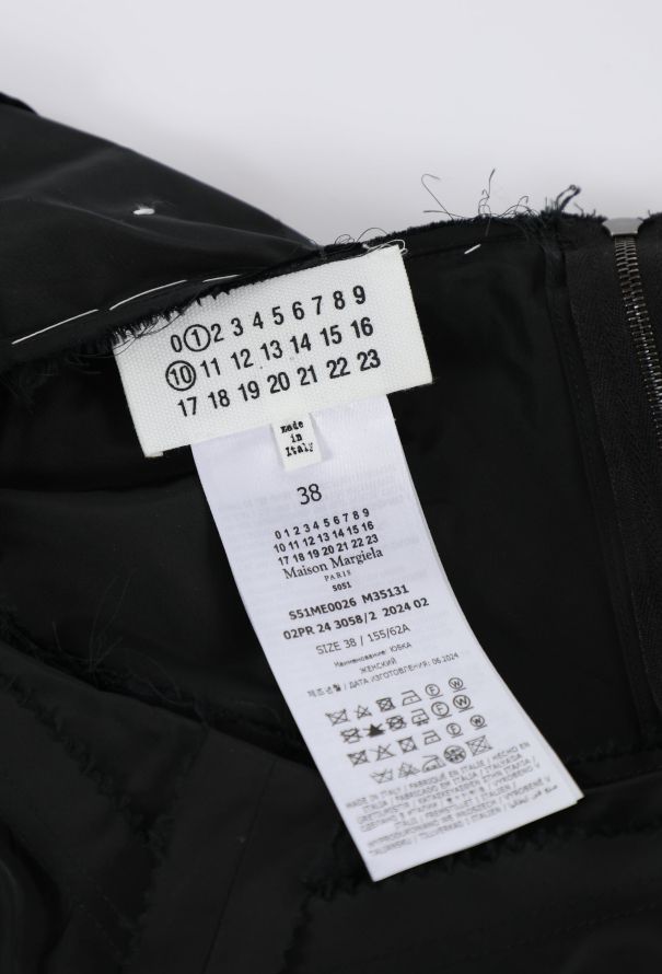 Maison Margiela 2024 Transformable Taffeta Draped Skirt - 10