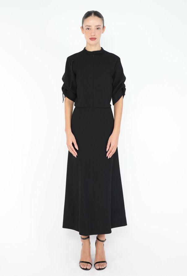 Balenciaga 1998 Le Dix Eyelet Laced Dress - 1