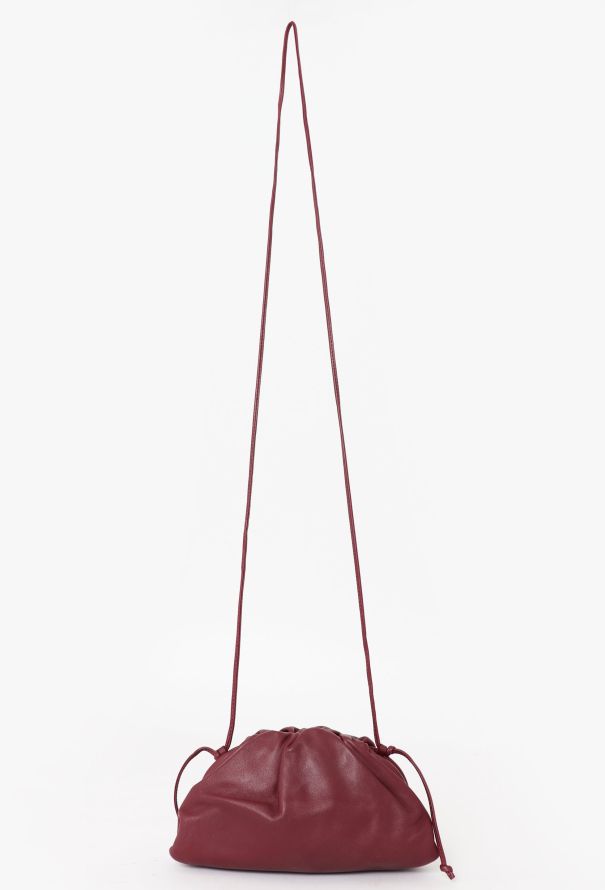 【関税&送料込】Bottega Veneta Burgundy Nappa Leather Mini J Bottega Veneta Intrecciato Nappa Leather Pouch | Saks Fifth