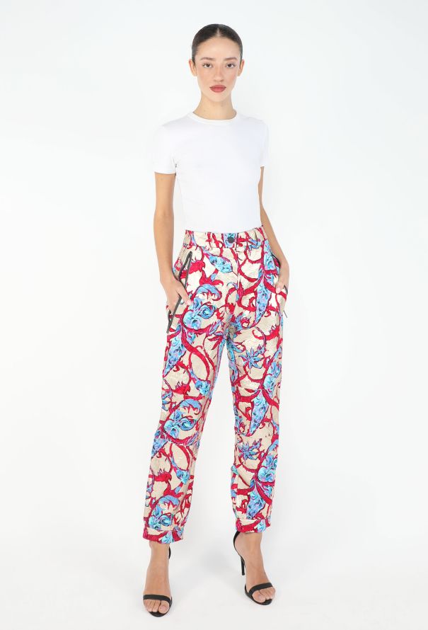 Louis Vuitton Brocade Tapered Trousers, S/S 2019 - 1