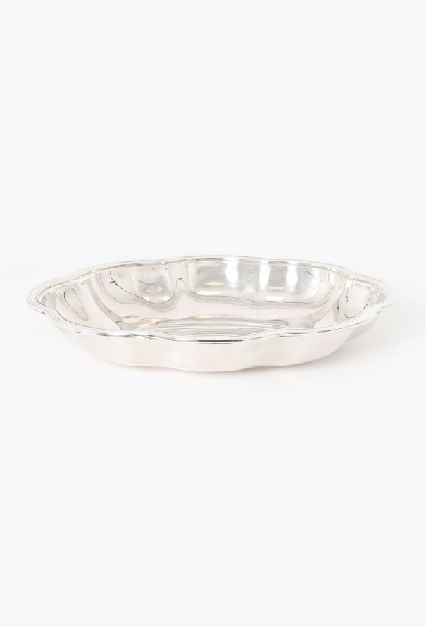 Dior Vintage Scalloped Silver Serving Bowl - 3 Dior Vintage Scalloped Silver Serving Bowl - 3