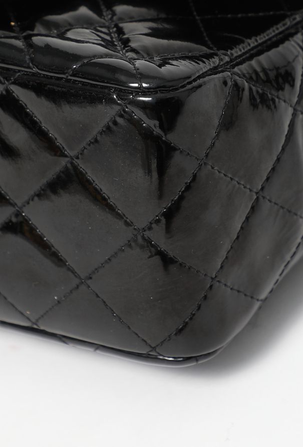 Chanel Patent Mini Square Timeless Bag - 7