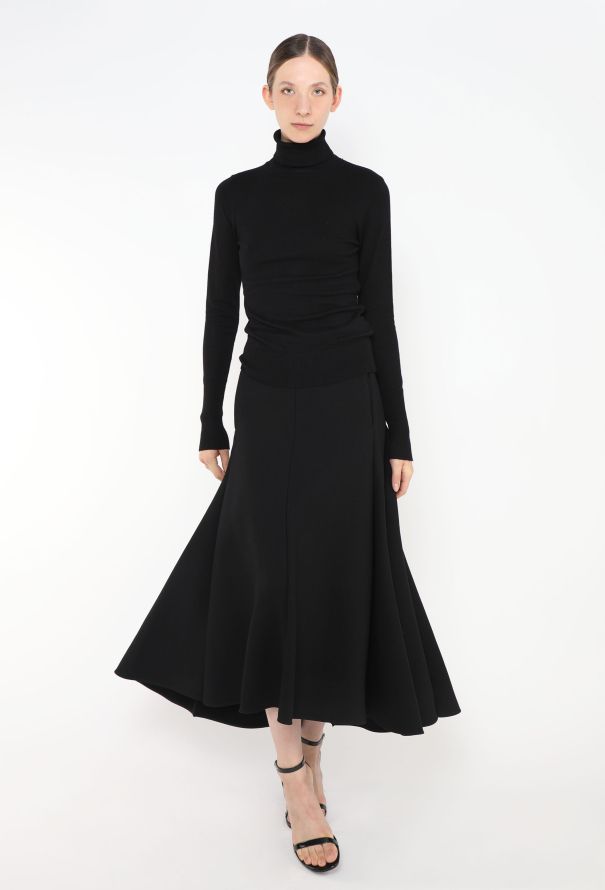 Céline 2015 Crêpe Column Skirt - 1
