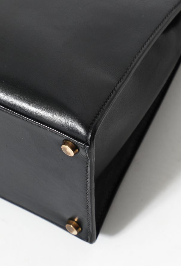 Hermès Kelly 32 Sellier Navy Box Calf ASL6503 – LuxuryPromise