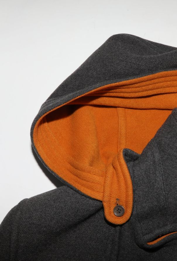 Hermès Vintage Hooded Duffle Coat - 6