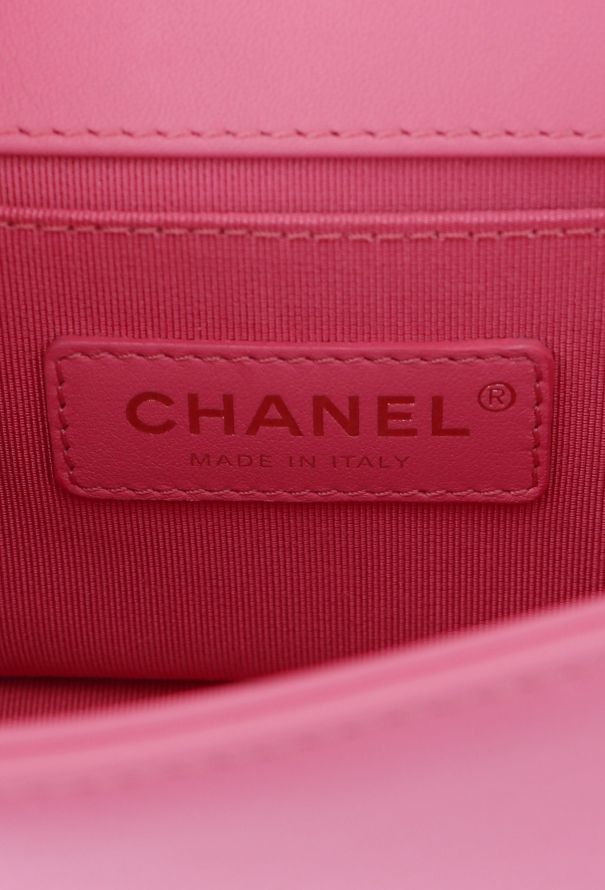 Chanel Pink Mini Boy Bag - 11 Chanel Pink Mini Boy Bag - 11