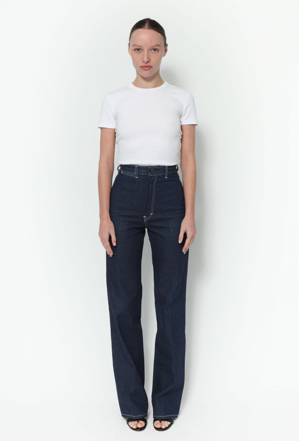 Exquisite Vintage Classic High-Waisted Jeans - 1