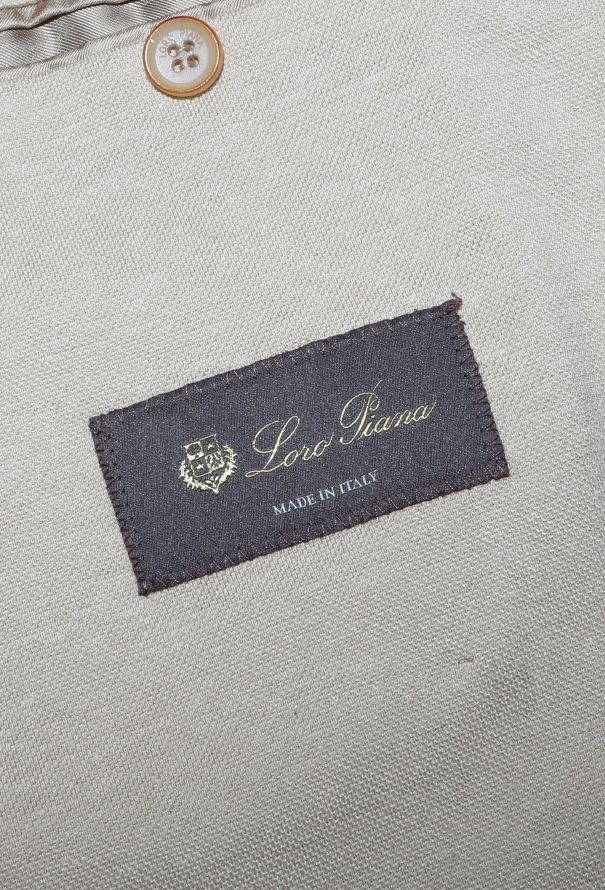 Loro Piana Cotton & Silk Lightweight Blazer - 3