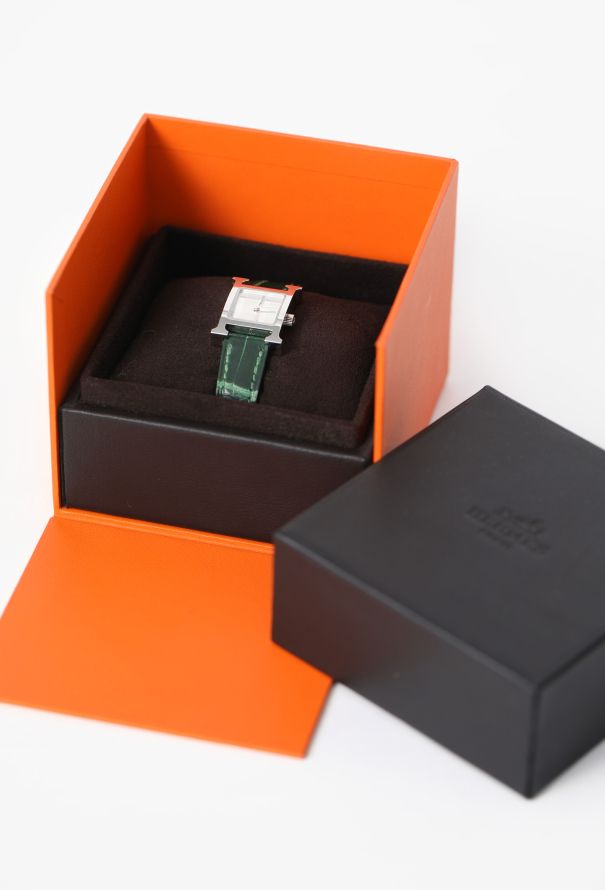 Hermès Mini Heure H Stainless Steel Watch - 3