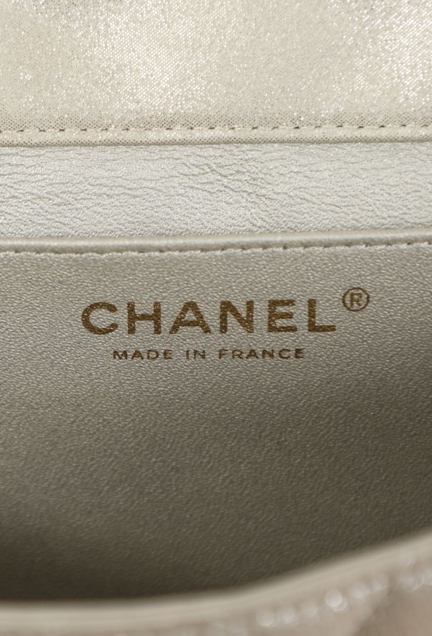 Chanel Iridescent Timeless Chain Clutch Bag - 11