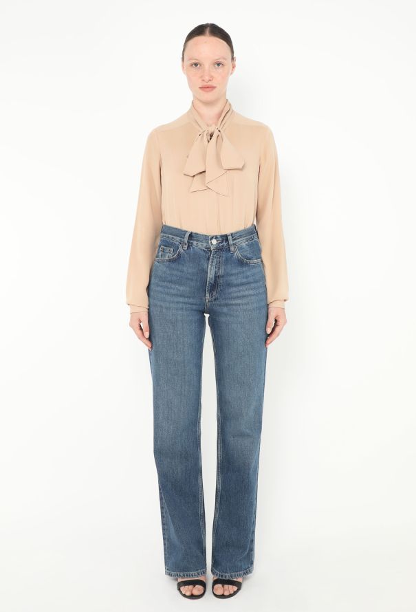 Céline Classic Silk Lavallière Blouse - 2 Céline Classic Silk Lavallière Blouse - 2