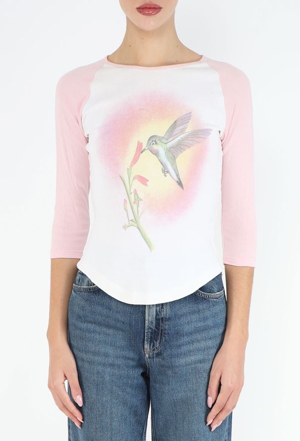 Chloé Spring 1999 Hummingbird Baby Tee - 1