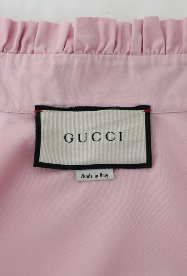 Gucci Resort 2019 Cotton Lavallière Blouse - 7 Gucci Resort 2019 Cotton Lavallière Blouse - 7
