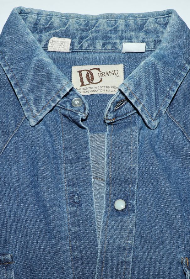 Men's Vintage '80s Sawtooth Pocket Denim Shirt - 8 Men's Vintage '80s Sawtooth Pocket Denim Shirt - 8