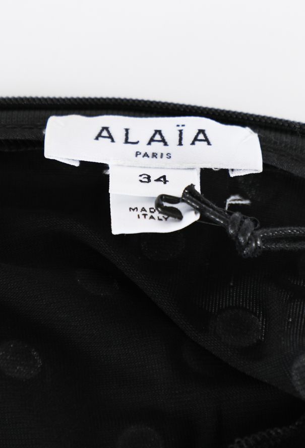 Alaïa Crystal Embellished Bodysuit, 2022 - 5