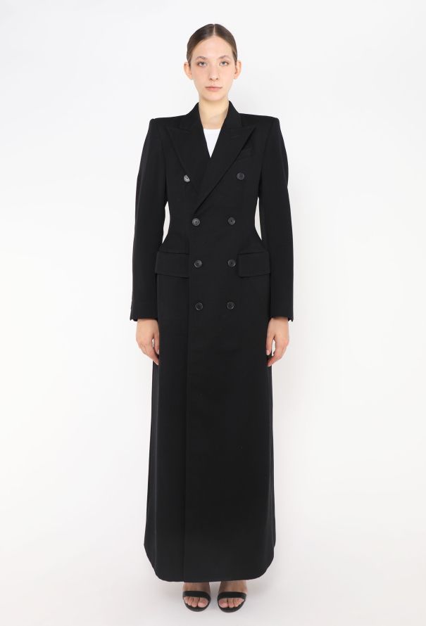 Balenciaga 2023 Wardrobe Hourglass Coat - 1