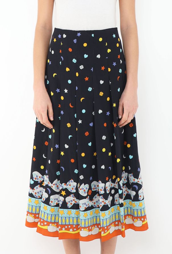 Gucci Pre-Fall 2016 Pleated Silk Skirt - 3