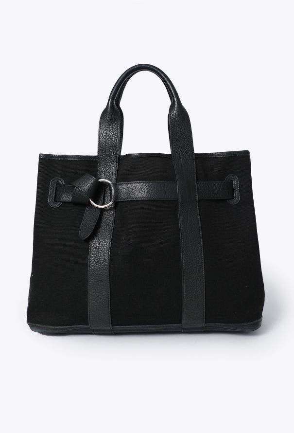 Hermès Clémence & Toile Militaire Petite Ceinture Bag - 1