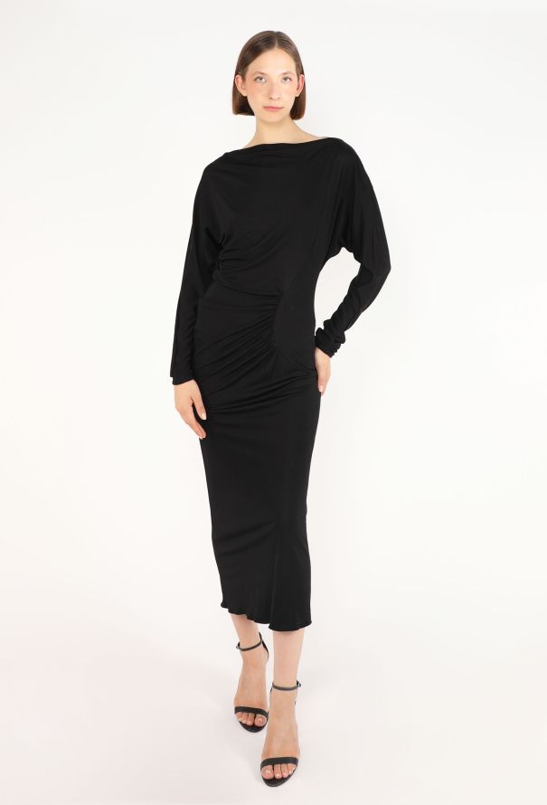 Khaite Oron Ruched Jersey Dress, 2024 - 3