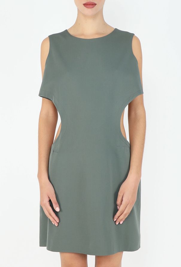 Yohji Yamamoto RARE 1989 Cut-out Tabard Dress - 3