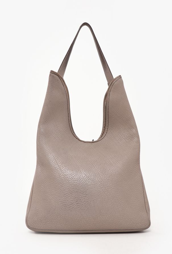 Hermès Gris Tourterelle Taurillon Clémence Massai PM - 6