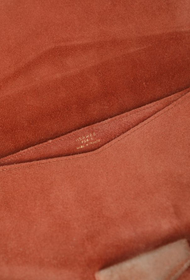 Hermès Vintage Veau Doblis Pan Clutch - 12