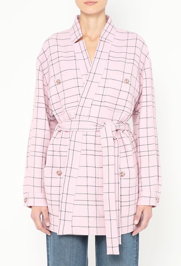 Chanel S/S 2024 Tweed Wrap Jacket - 1