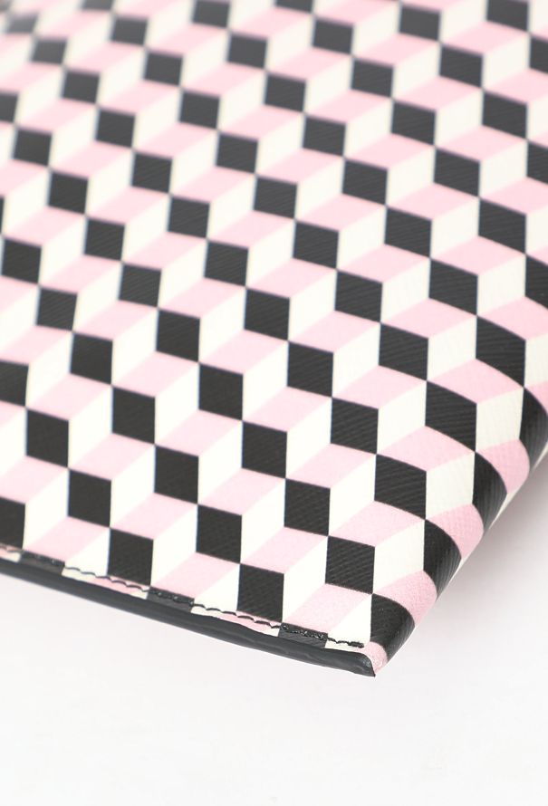 Prada Printed Saffiano Clutch - 8 Prada Printed Saffiano Clutch - 8