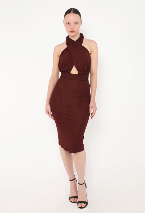 ICONIC F/W 1984 Hooded Bodycon Dress - Alaïa | Authentic