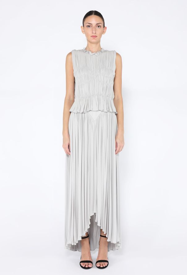 Khaite Resort 2022 Pleated Genevie Gown - 3