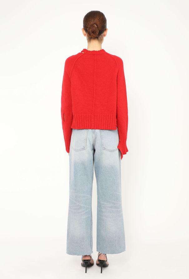 Céline 2017 Distressed Knit Sweater - 5 Céline 2017 Distressed Knit Sweater - 5